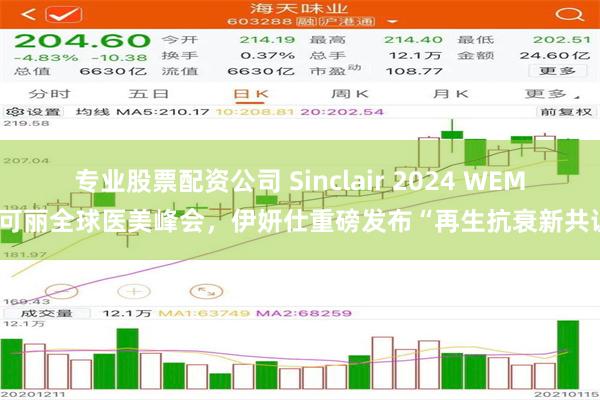 专业股票配资公司 Sinclair 2024 WEM欣可丽全球医美峰会，伊妍仕重磅发布“再生抗衰新共识”